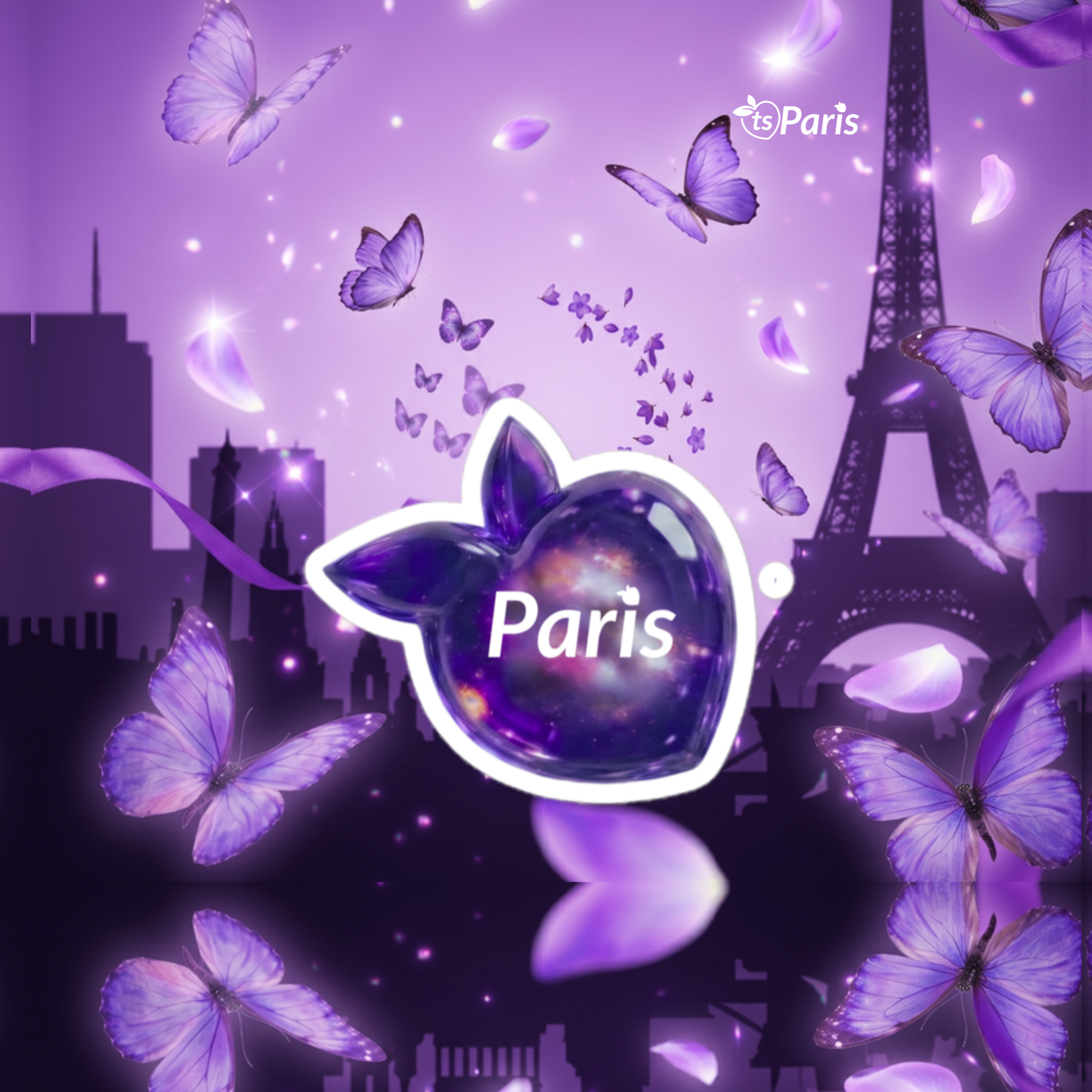 tsgabrielle® • Paris • Autocolante • Sem Bolhas • Tamanho Único - View 10