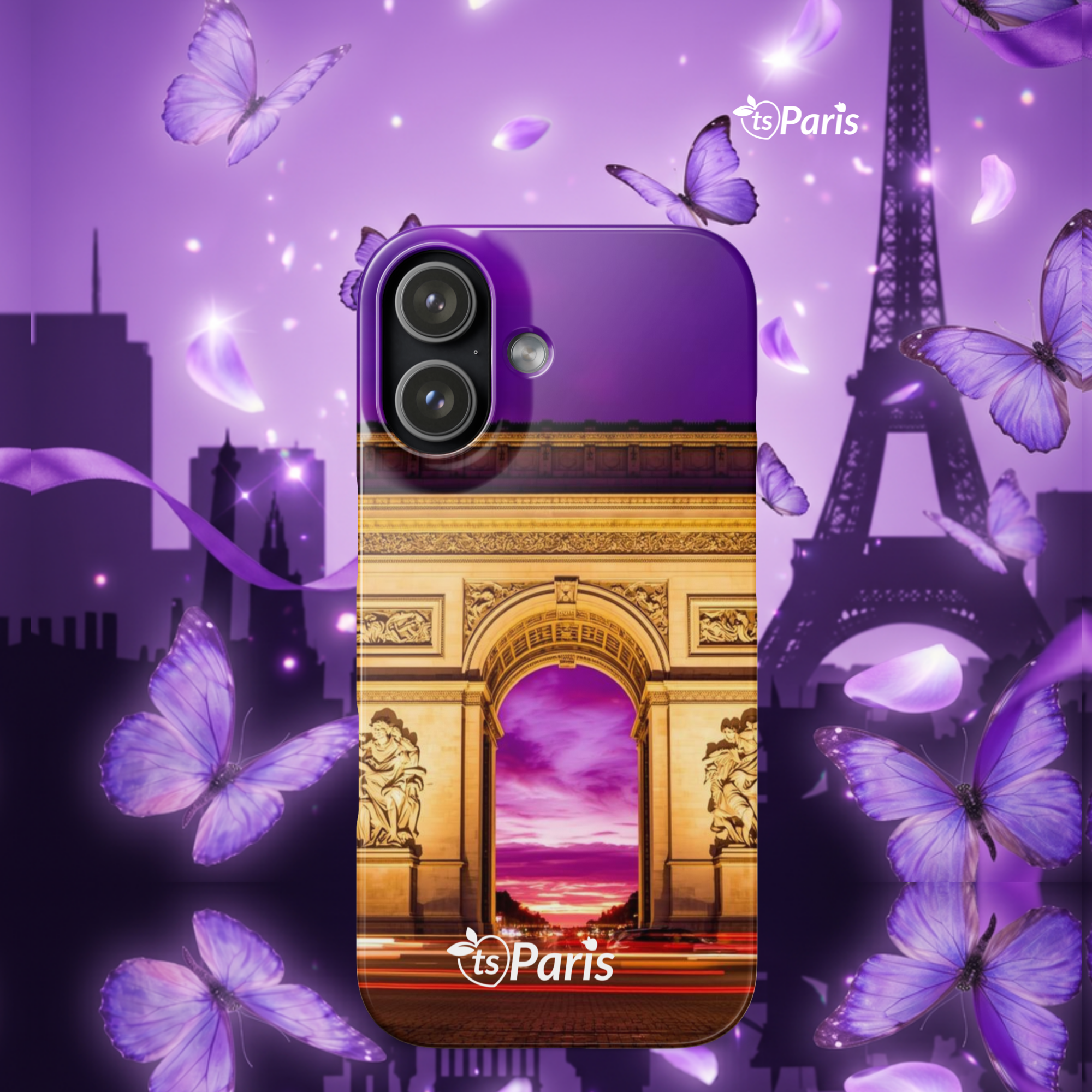 tsgabrielle® • Paris - Arc de Triomphe • Capa Snap compatível com iPhone® • Modelos recentes - View 2