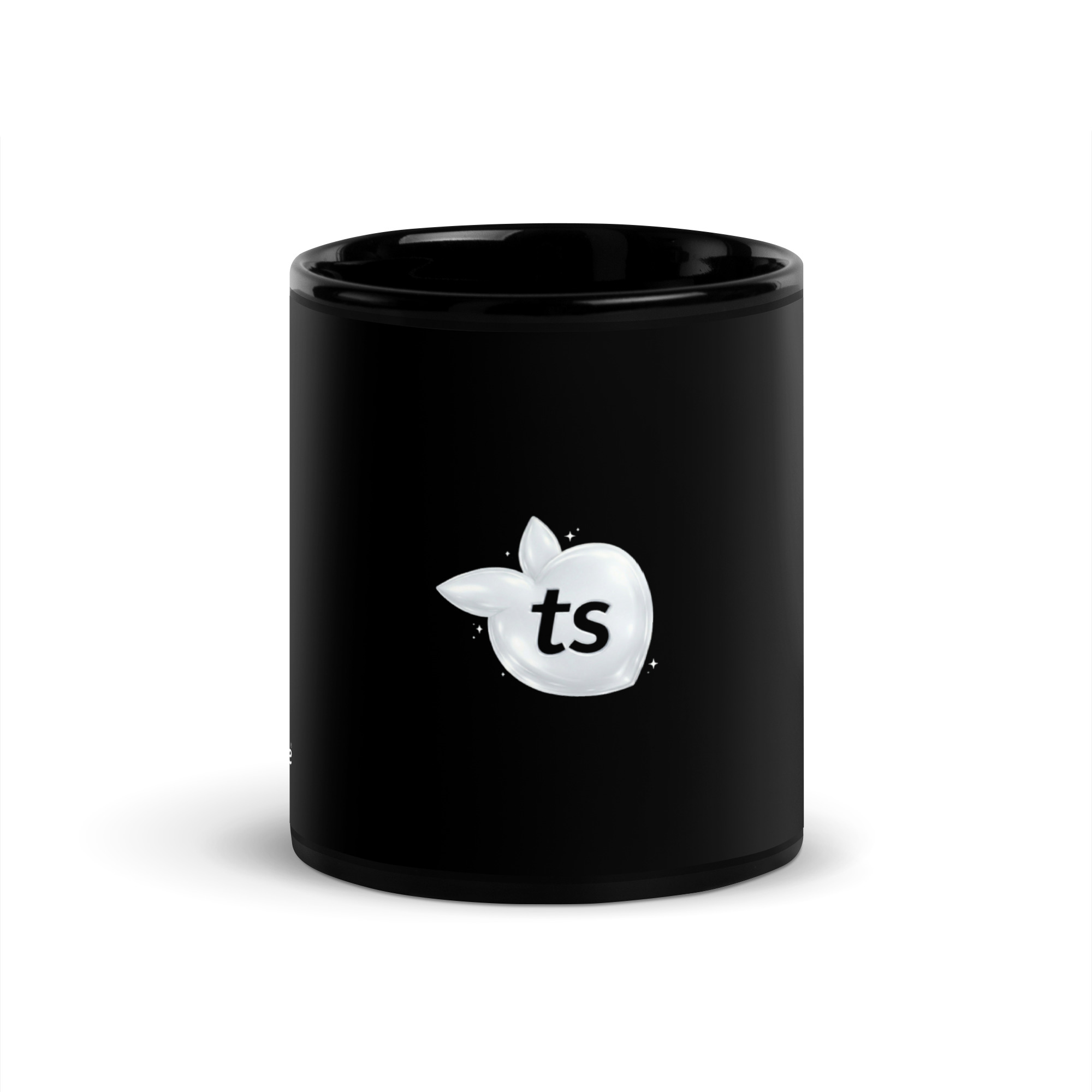 tsgabrielle® • Glossy caneca • preto • ceramica • 2 Sizes