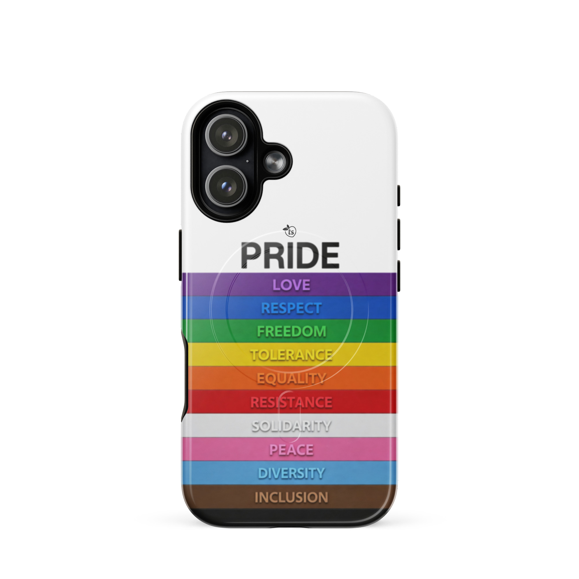 tsgabrielle® • Pride 26 • Capa resistente MagSafe® compatível com iPhone® • Modelos recentes