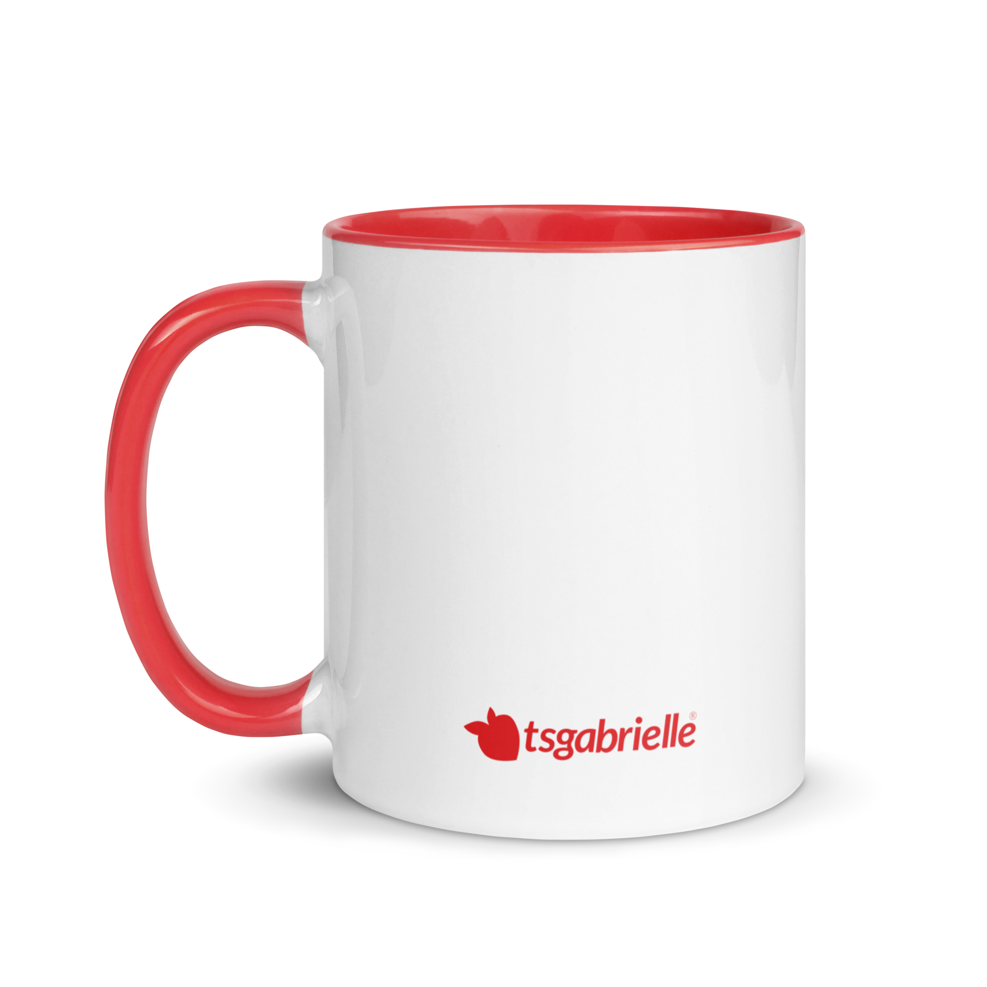 tsgabrielle® • caneca with Color vermelho Inside • ceramica • 2 Sizes - View 2