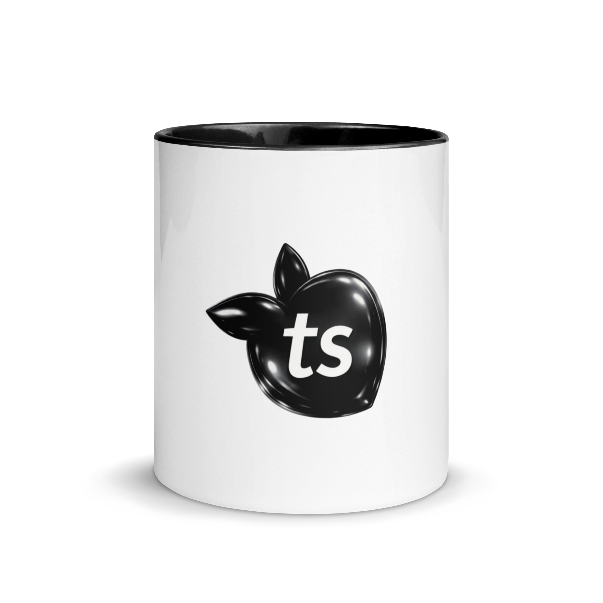 tsgabrielle® • Caneca com interior preto • Cerâmica • 2 tamanhos