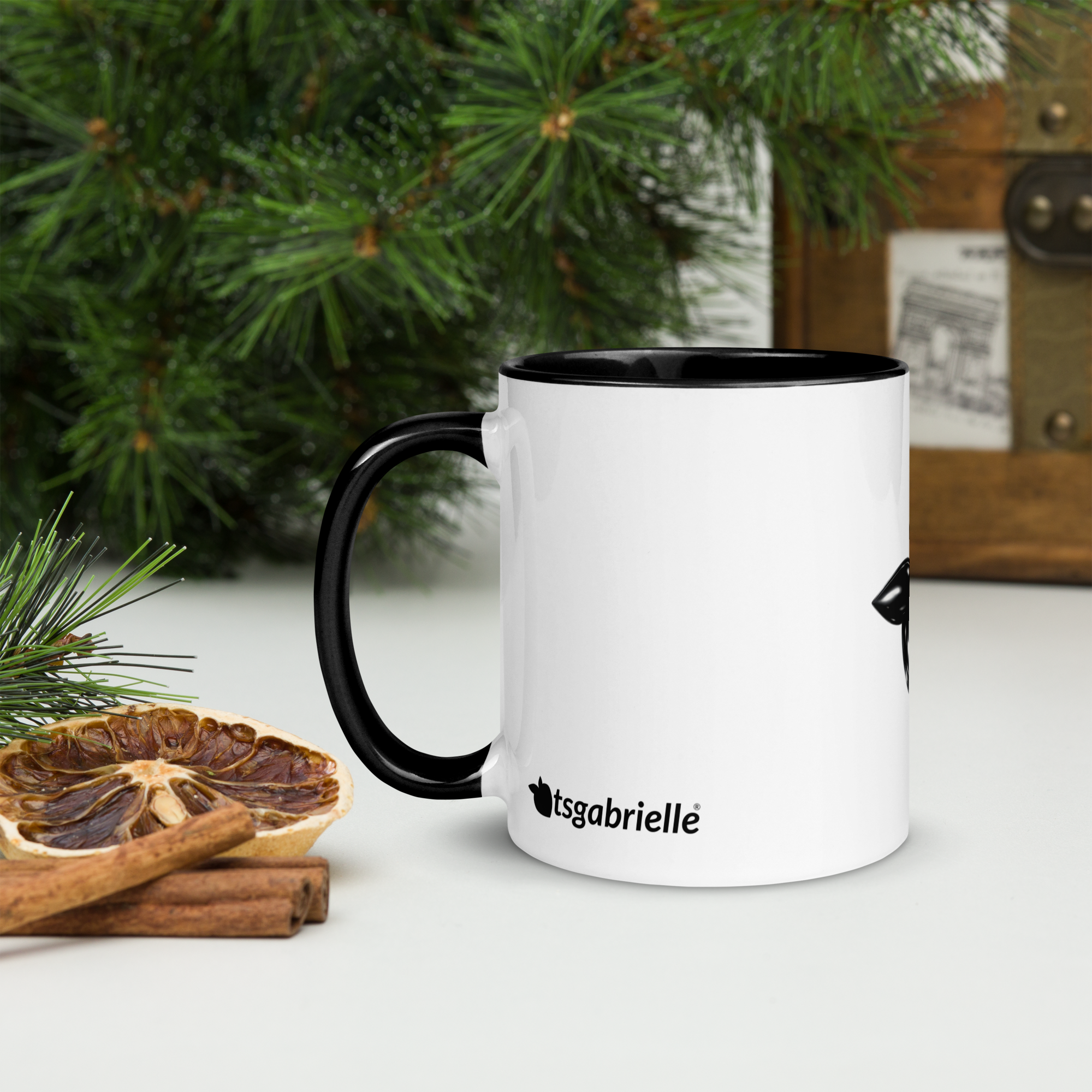 tsgabrielle® • Caneca com interior preto • Cerâmica • 2 tamanhos - View 12