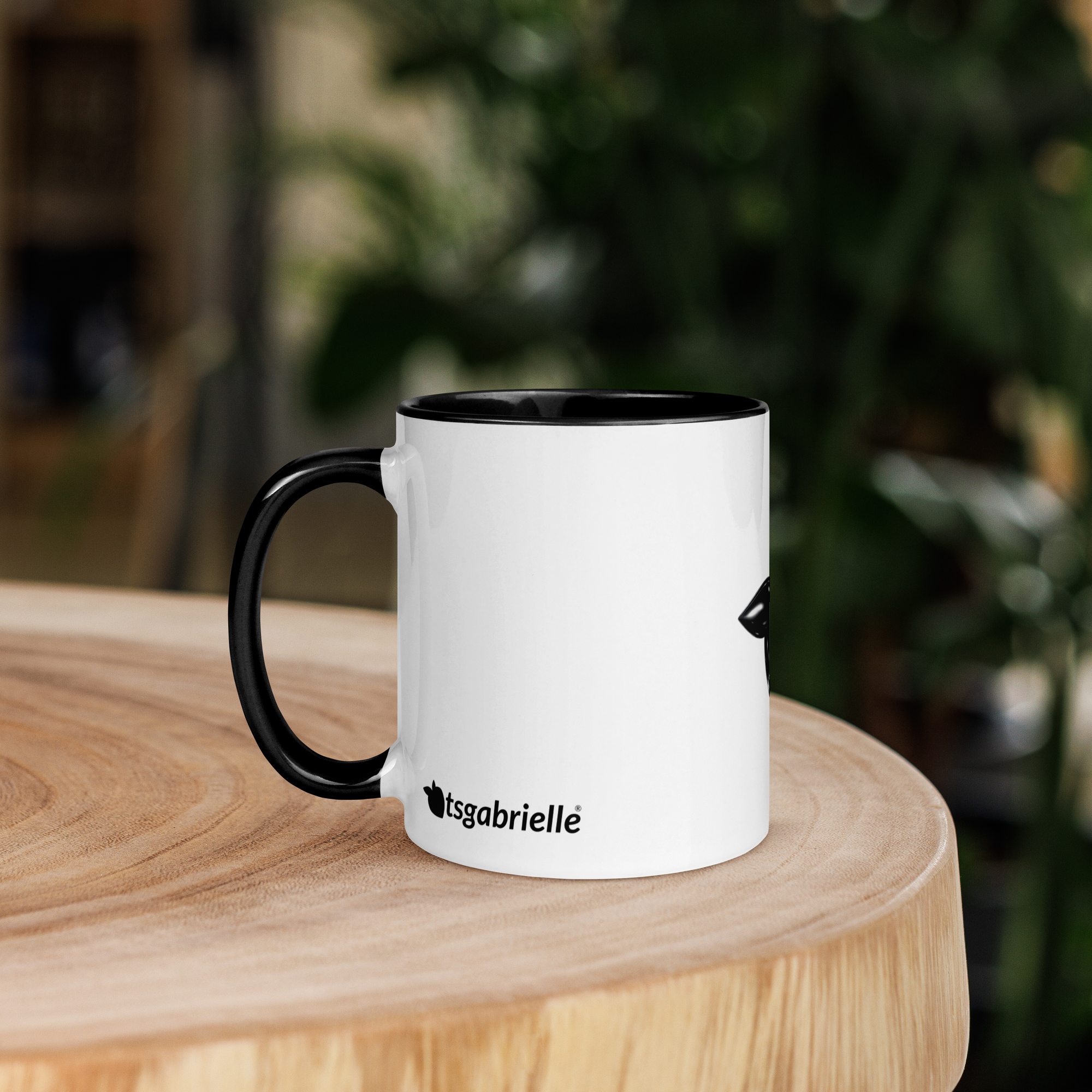 tsgabrielle® • Caneca com interior preto • Cerâmica • 2 tamanhos - View 15