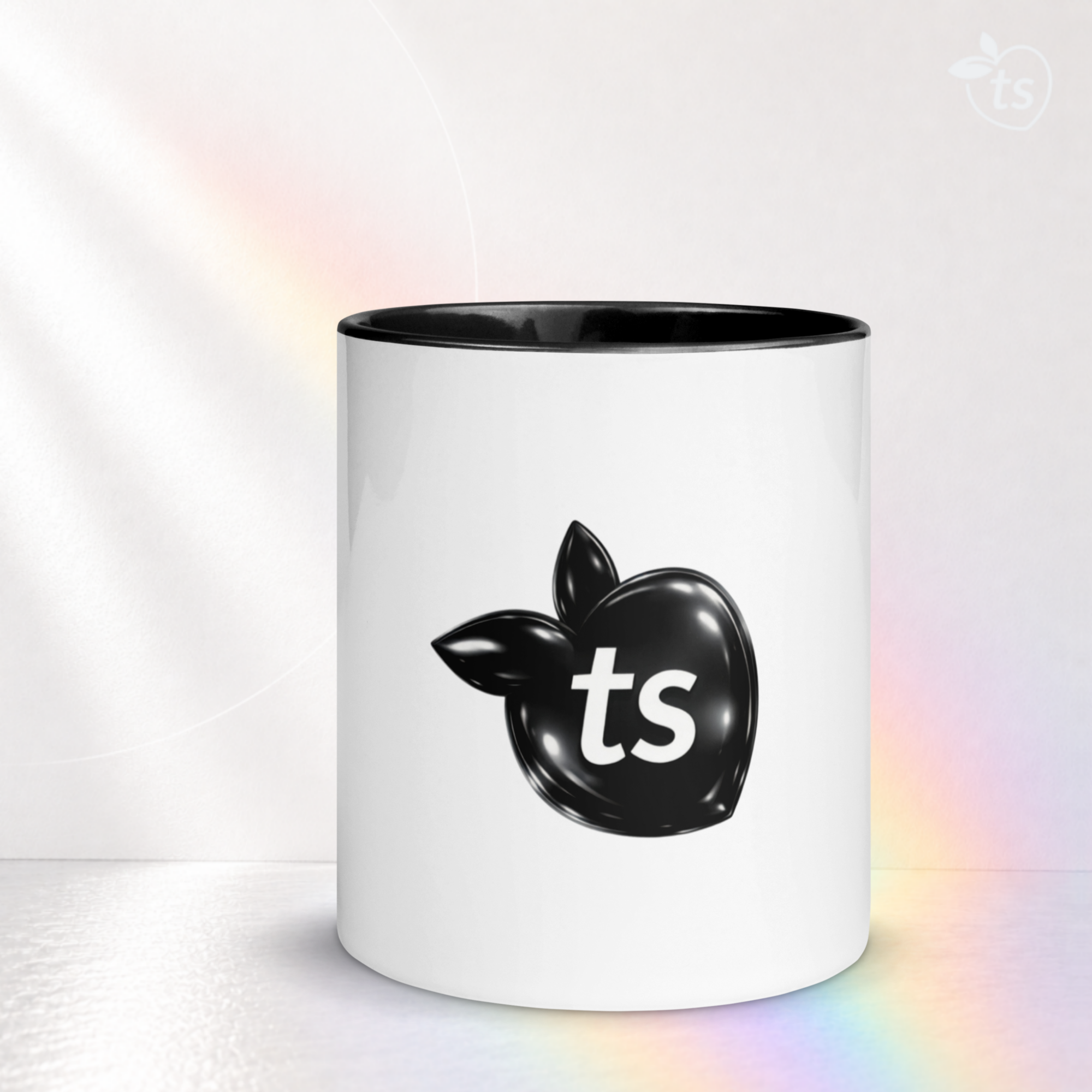 tsgabrielle® • Caneca com interior preto • Cerâmica • 2 tamanhos - View 16