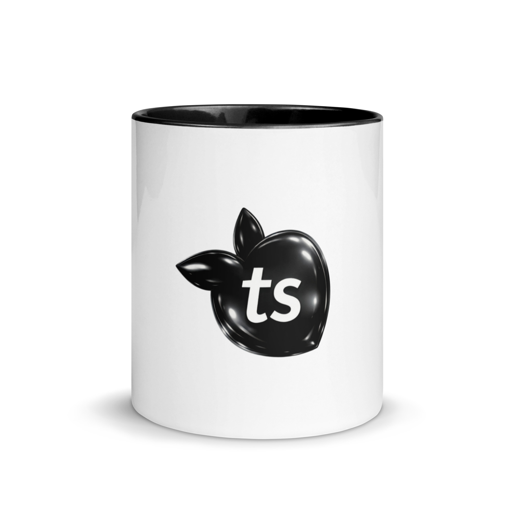 tsgabrielle® • Caneca com interior preto • Cerâmica • 2 tamanhos
