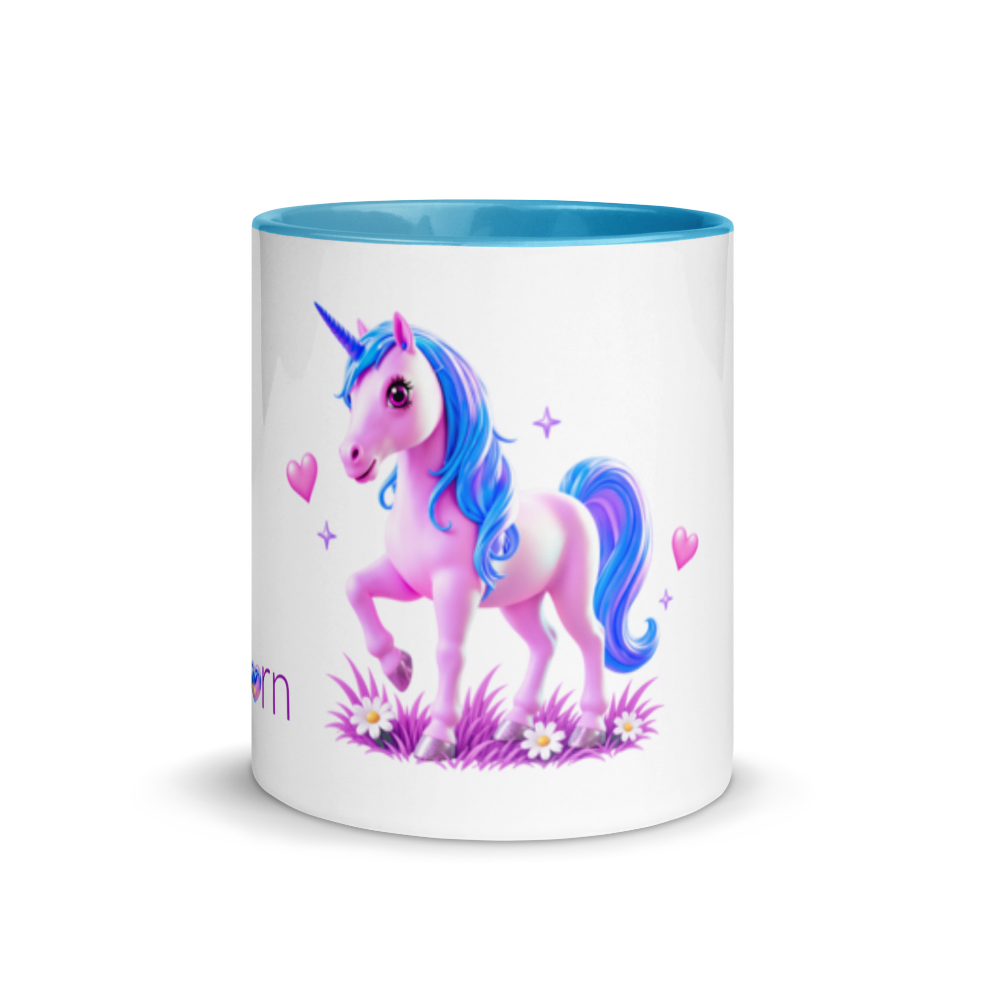 tsgabrielle® • Caneca com Interior Colorido • Unicórnio - Seraphina • Cerâmica • 2 Tamanhos
